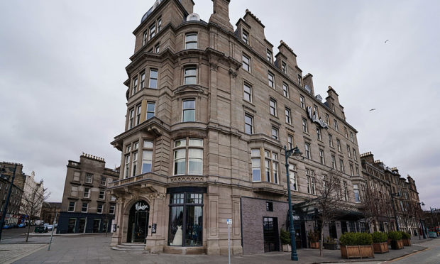 The Malmaison Hotel in Dundee.