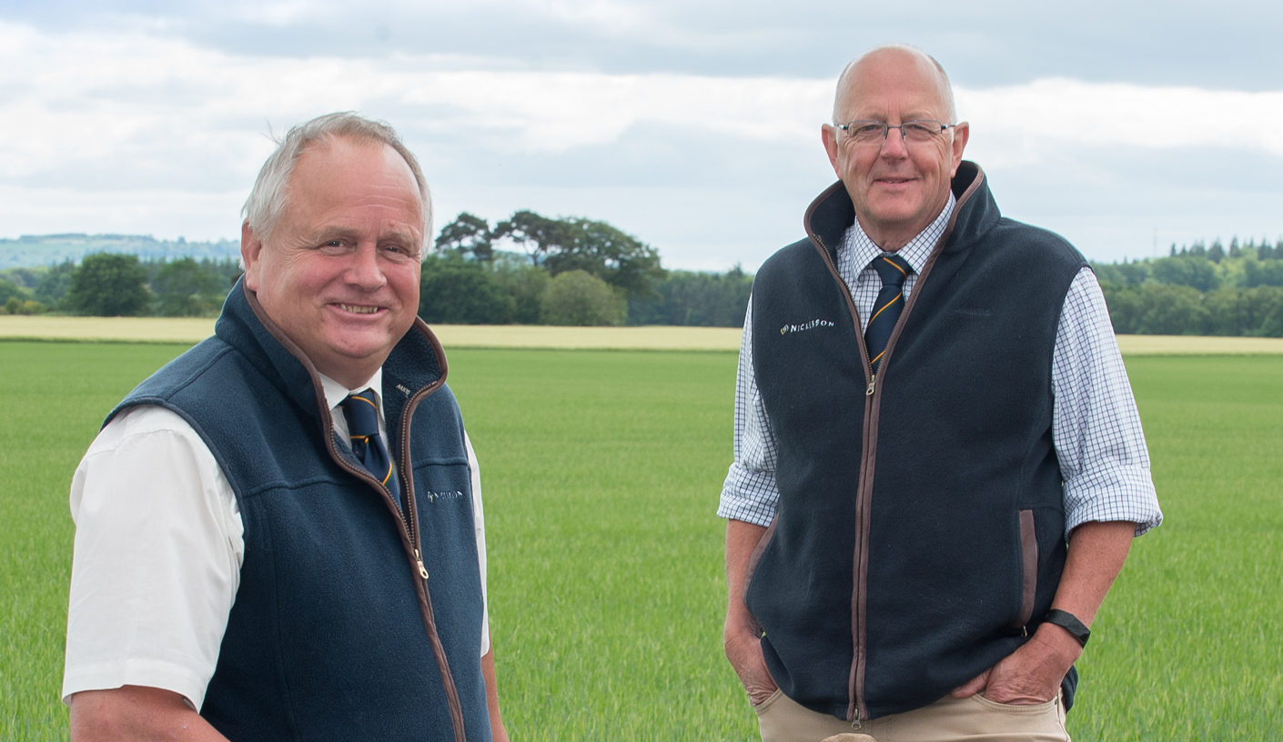 Nick Wallace and Douglas Bonn are marking a combined 50 years’ service with  Limagrain UK