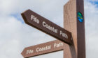 The Fife Coastal Path.