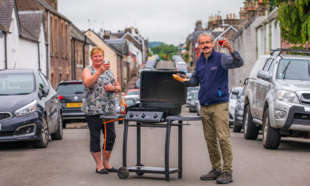 Mary Little and Gordon Roy in Blackford