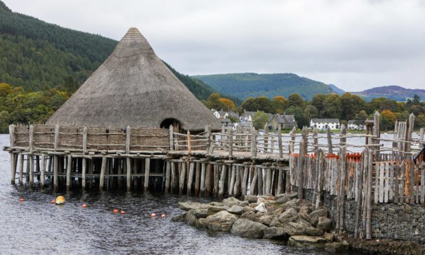 The Scottish Crannog Cenre near Kenmore.