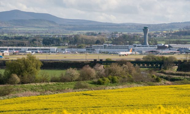 Edinburgh Airport.