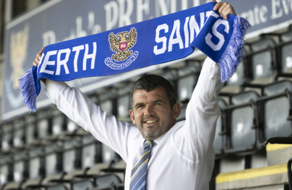 Callum Davidson replaced Saints legend Tommy Wright