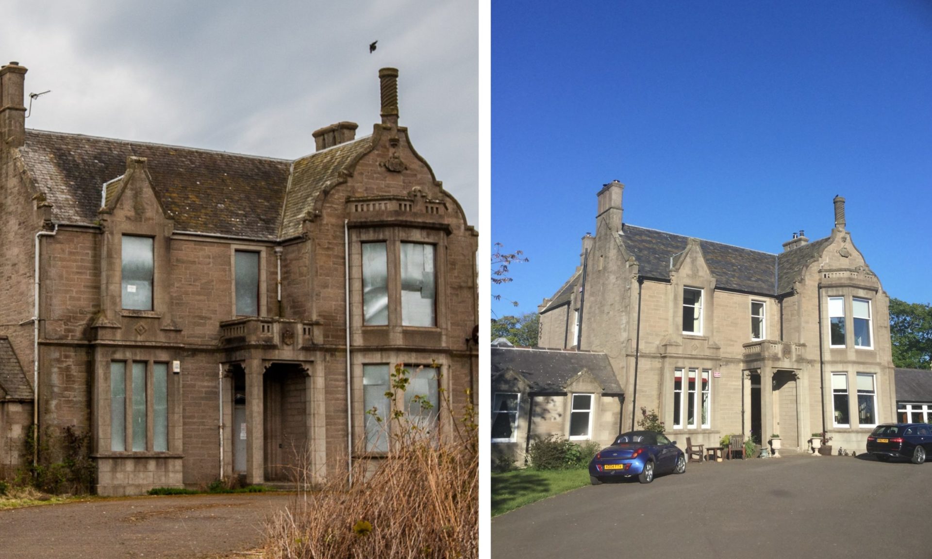 Athletics star criticised for 'appalling' ruin of Carnoustie mansion as building 'dream