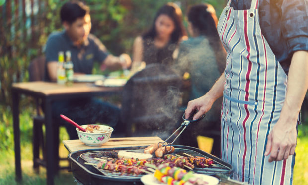 Its been great weather for a barbecue.