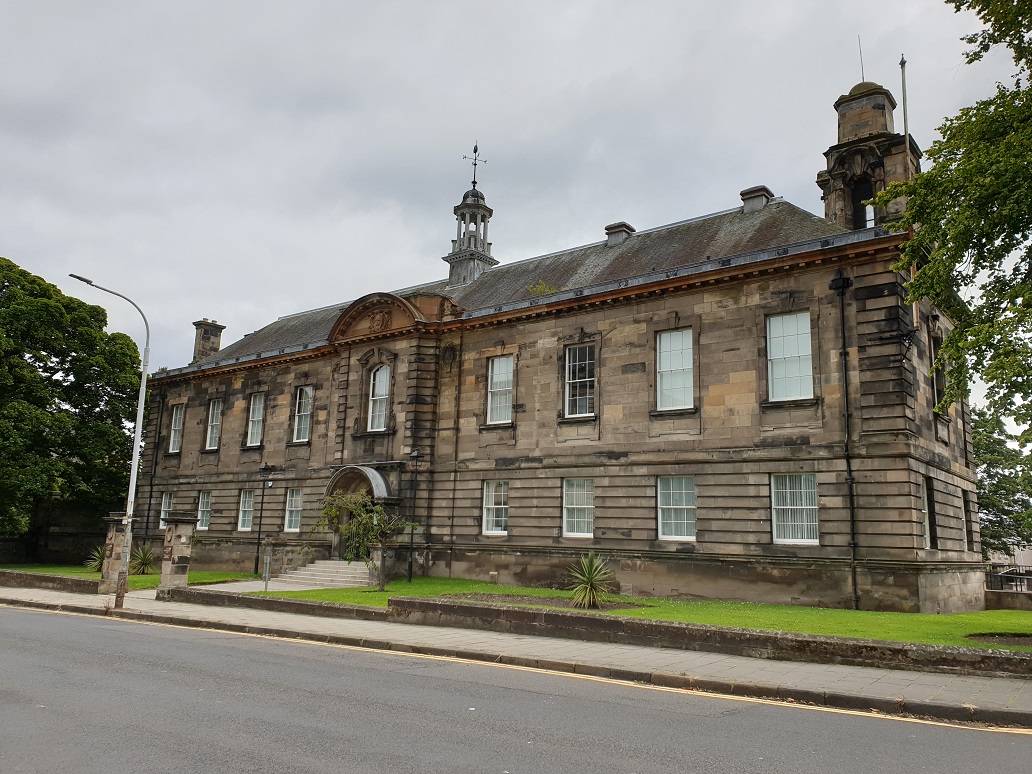 The court annexe is based in the Kirkcaldy Police Station building.