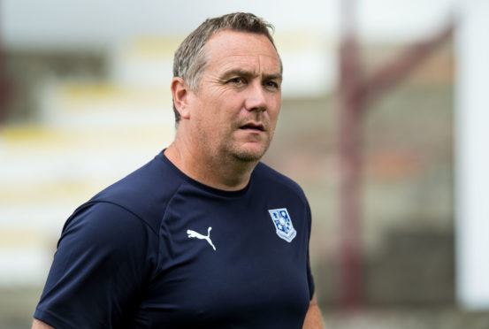 Micky Mellon was happy with his side's performance against Rangers