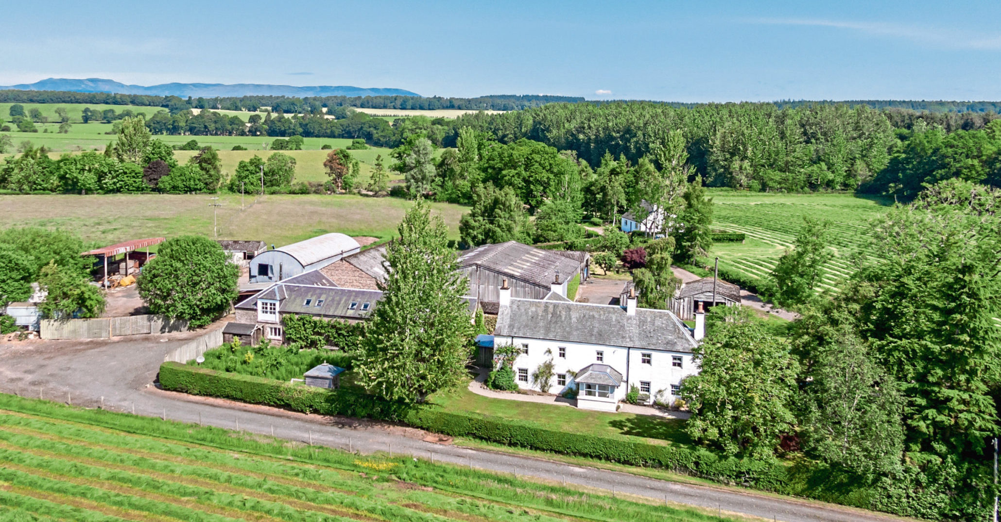 Whitebank extends to more than 60ha and comes with a 300-year-old farmhouse.