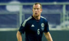 Charlie Adam in action for Scotland against Norway.