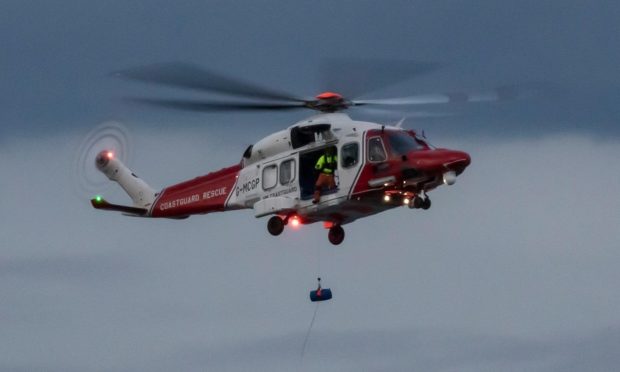 Photographer Gill Howie of Arbroath firm Squadron Prints captured the rescue drama.