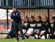 Barry Smith in the Dens Park dugout in September 2012 during a defeat to St Johnstone.