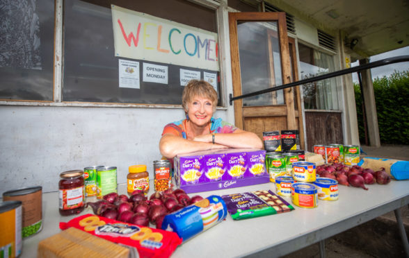 Liz Barrett at the new Food Share hub in Perth