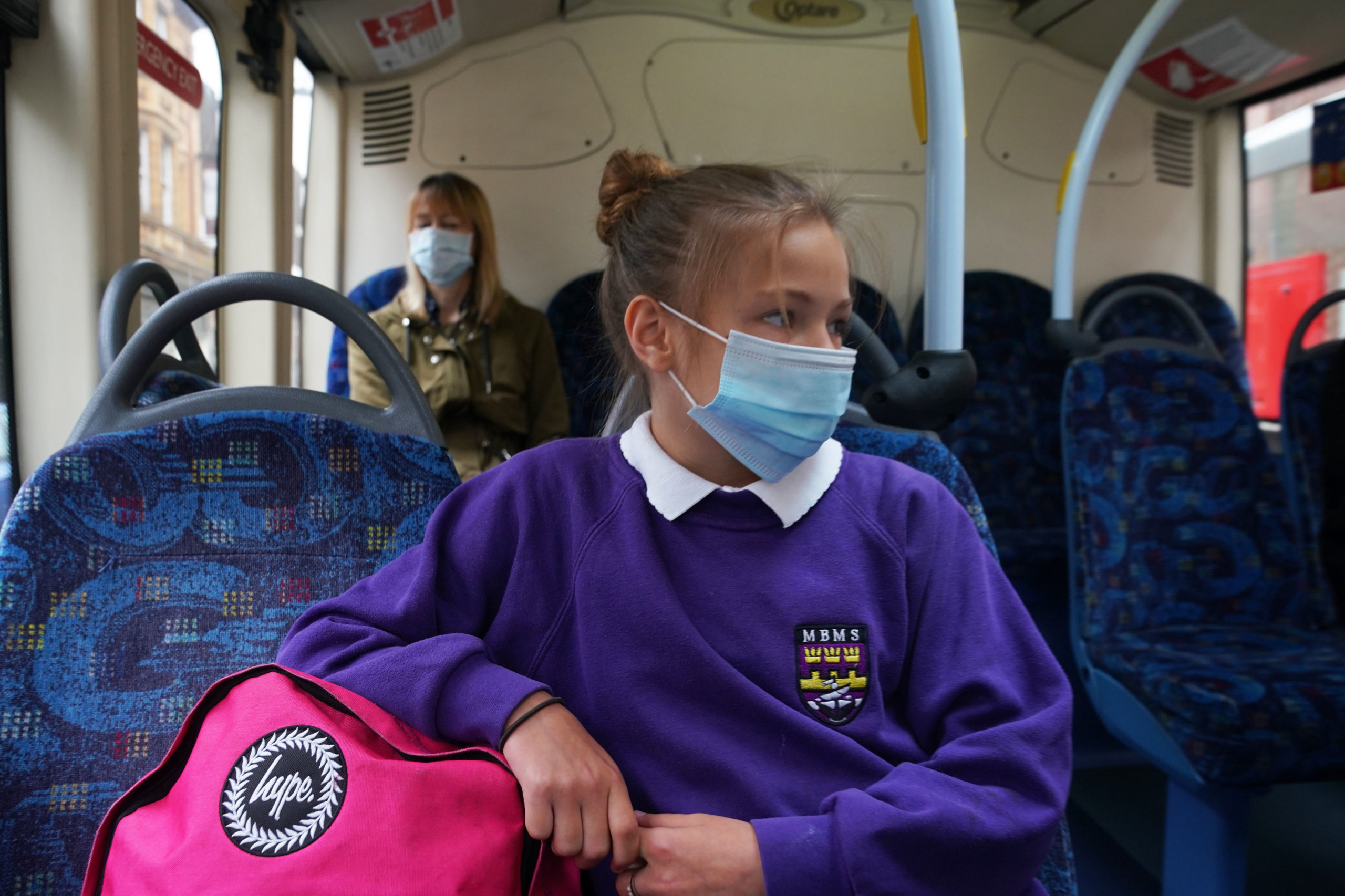 Bus operators in Angus have announced pupils will be required to wear face coverings