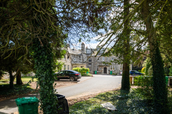 The site used to be part of Hepburn Hall's grounds before being sold by St Andrews University.