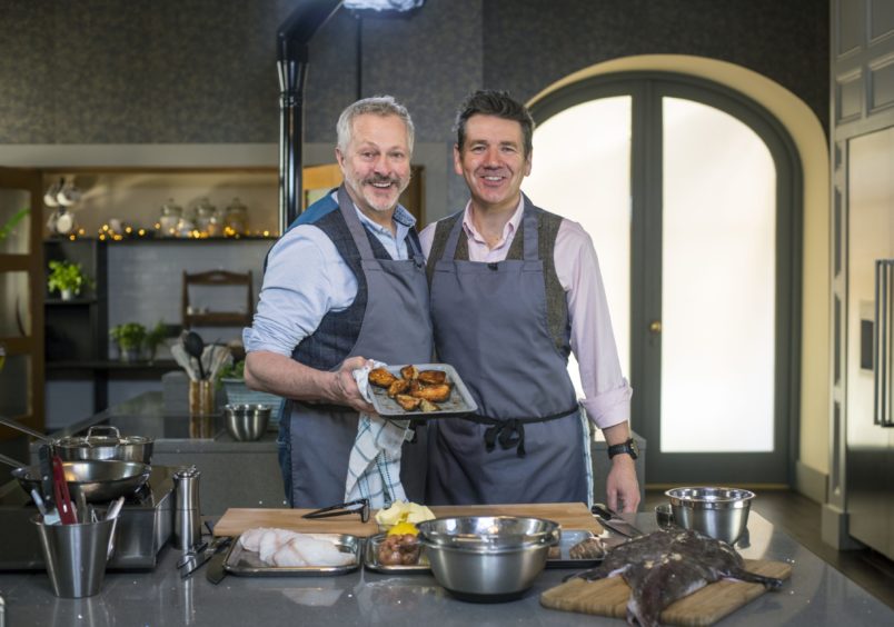 Nick Nairn and Dougie Vipond.