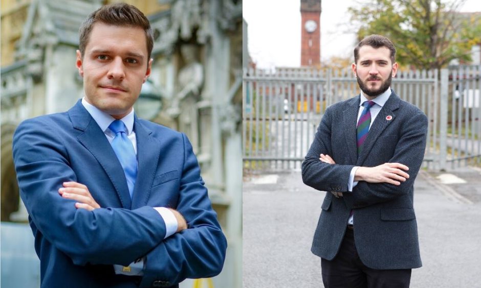 Ross Thomson, left, and Paul Sweeney.