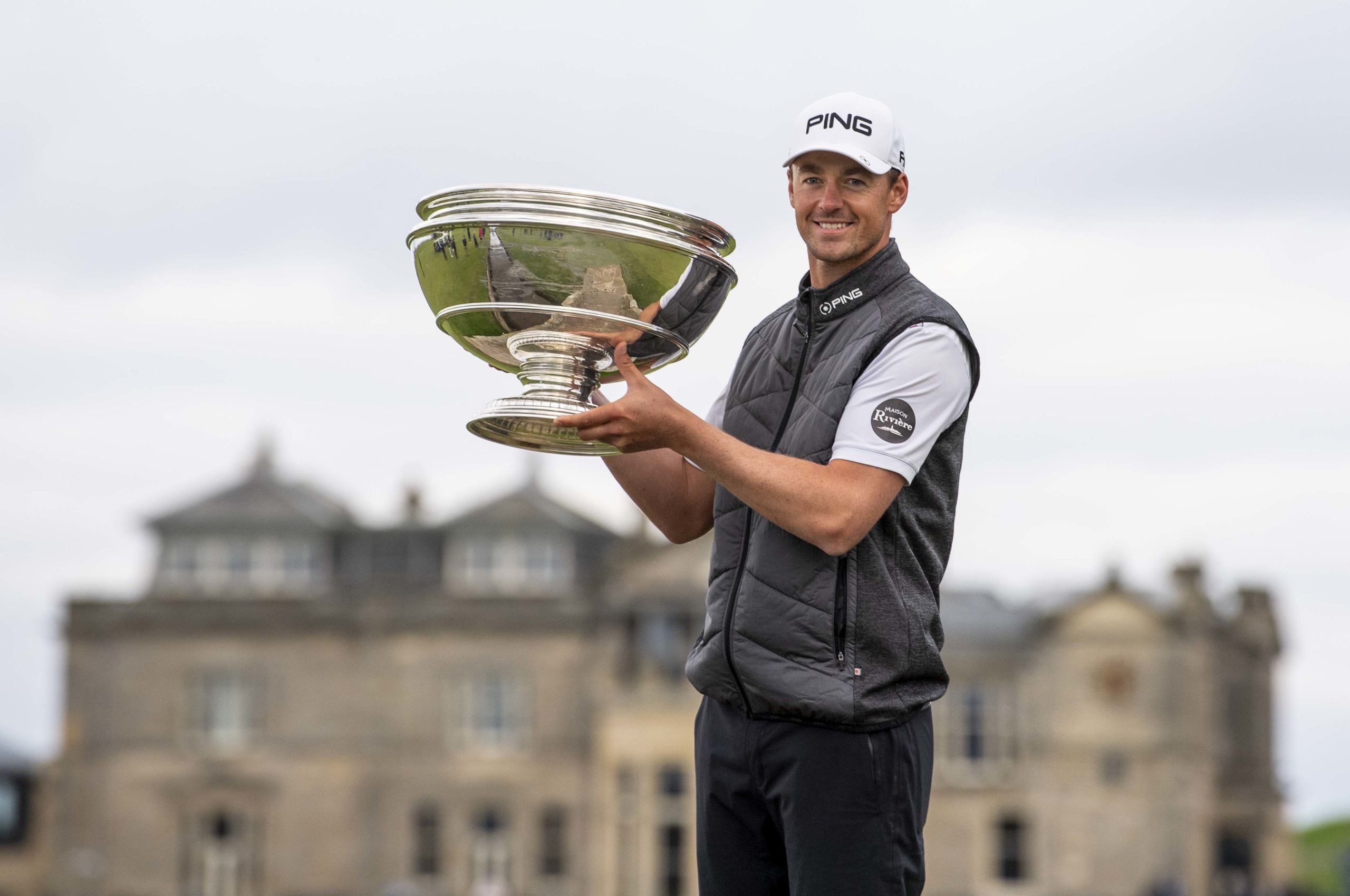 Dundee-based Frenchman Victor Perez won the Dunhill Links in 2019.