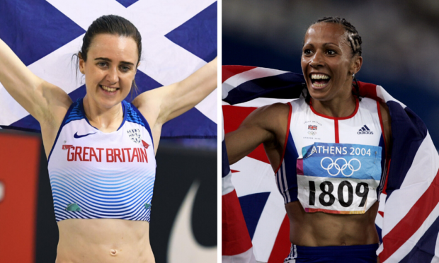 Laura Muir opened up in following in Kelly Holmes' footsteps