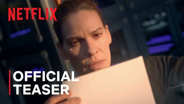 Hilary Swank leads the cast of Away, which arrives on Netflix in September (Diyah Pera/Netflix)