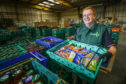 Foodbank administrator John Thompson fears for the future