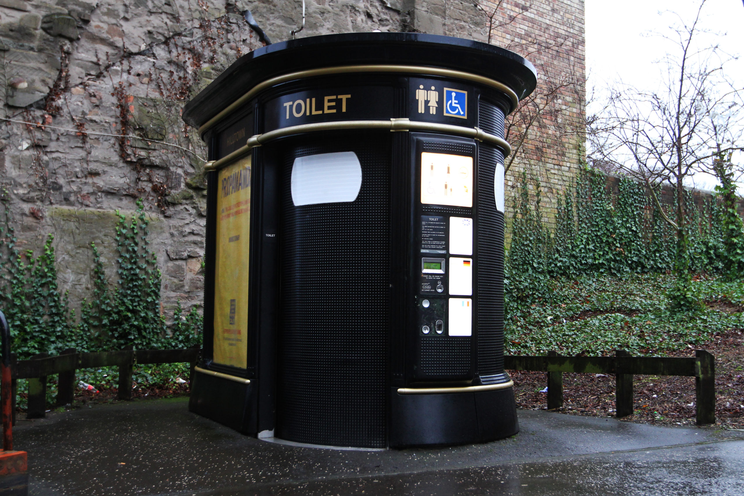 A public toilet in Dundee