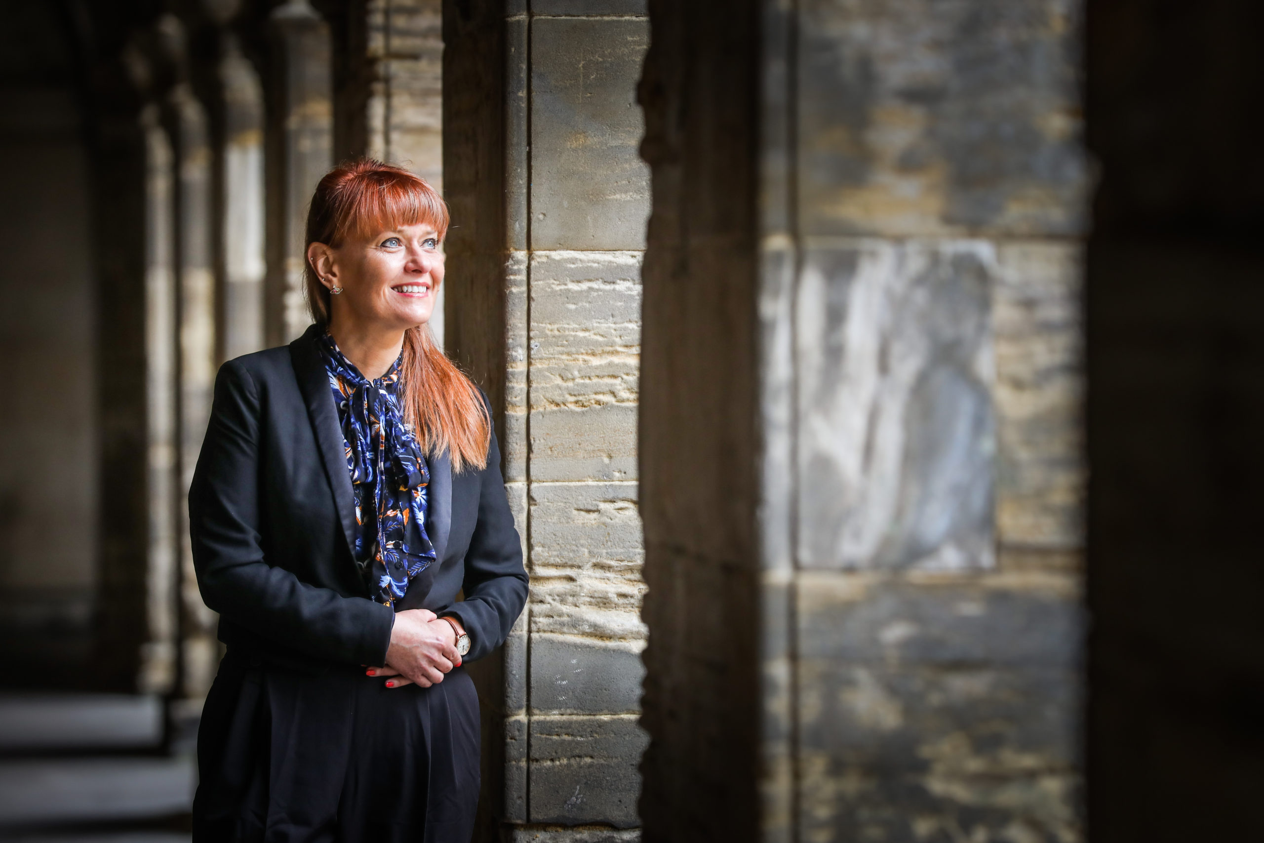 New rector Avril McNeill will lead Madras College from the historic to the modern as it moves from its campus at South Street.