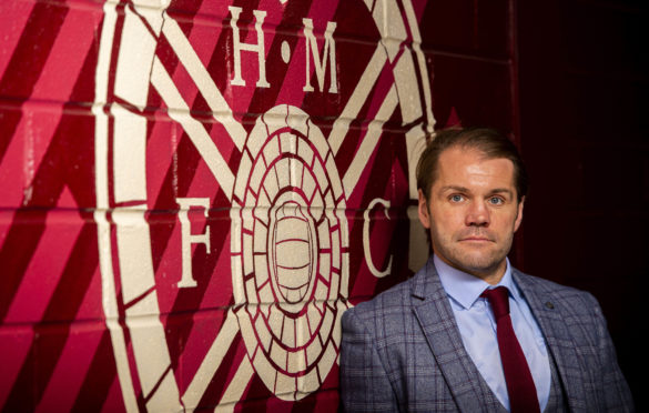 Robbie Neilson is unveiled as the new Hearts manager.