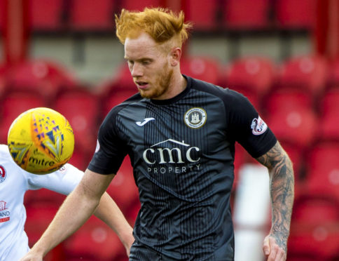 Scott Shepherd in action for Edinburgh City.