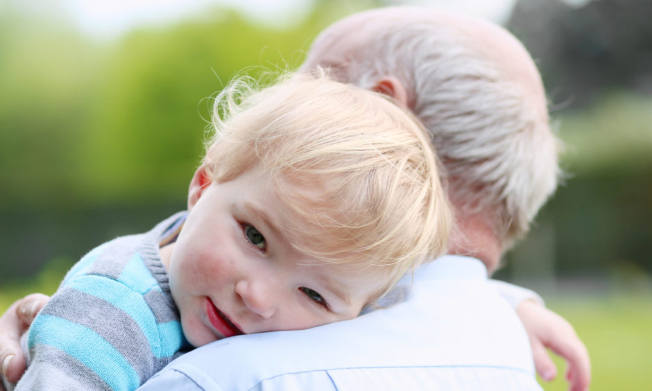 The announcement is good news for grandparents in need of a hug.