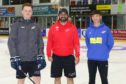Dundee Stars head coach and general manager Omar Pacha (centre) is delighted with the club's new sponsorship deal.
