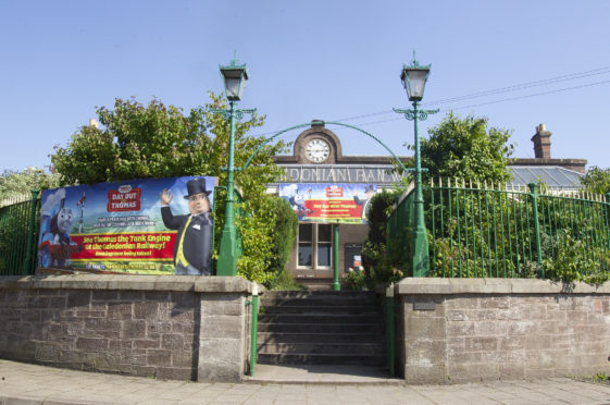 The Caledonian Railway in Brechin.