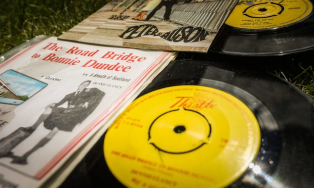 The forgotten records were discovered recently among a stash of Scottish vinyl.
