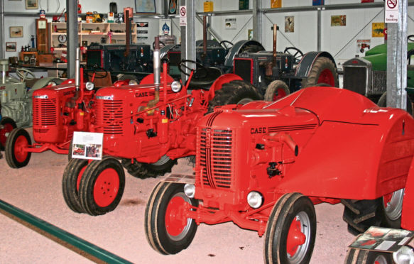 Case tractors will be among the prized items on offer