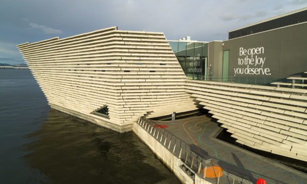 The V A Museum in Dundee.