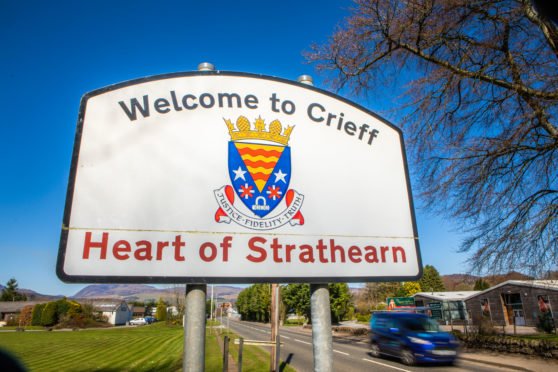 Concerns have been raised over anti-social behaviour in Crieff.