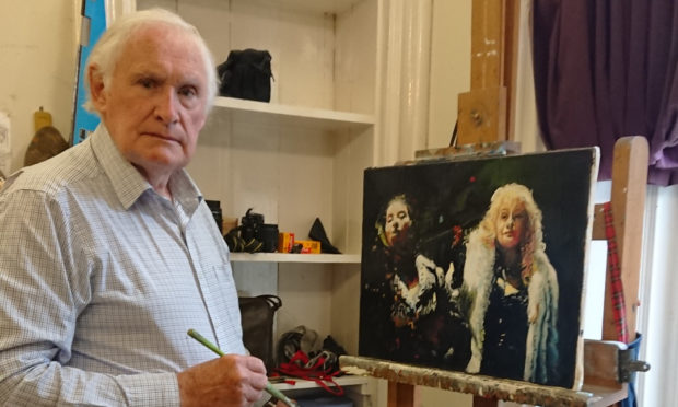 83-year-old Dundee artist Joe McIntyre