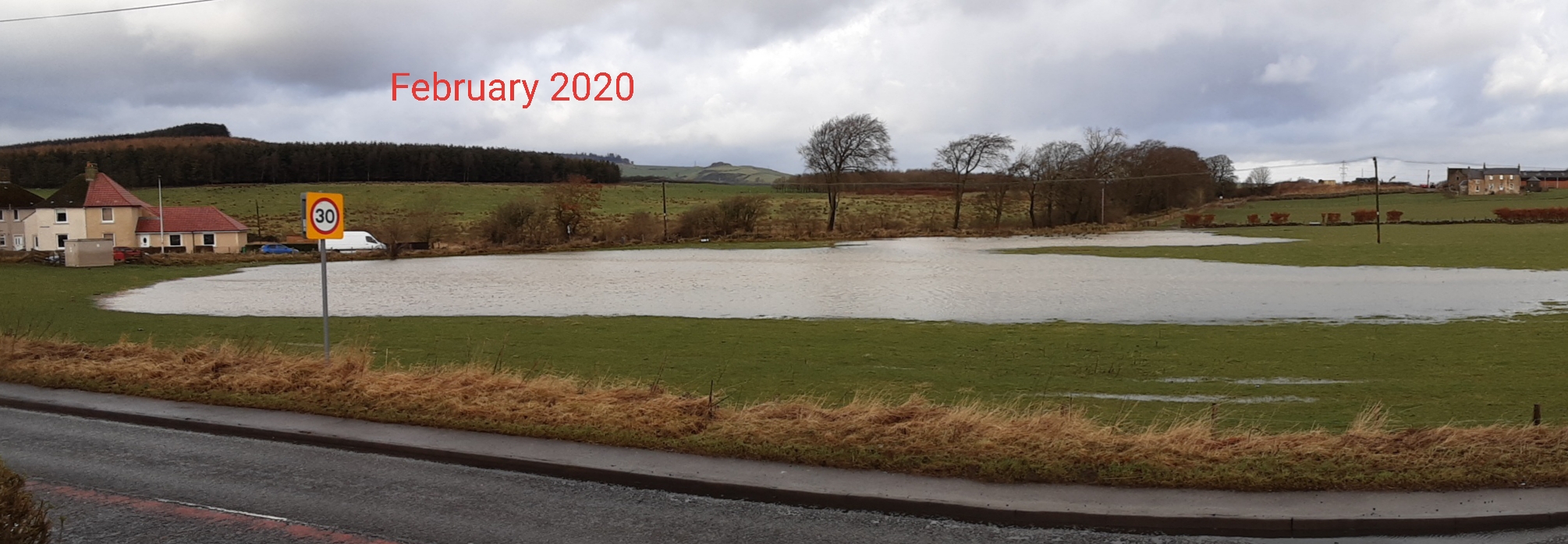 Objections to the development were raised concerning historic flooding of the site.