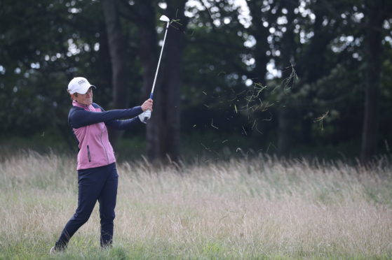 Catriona Matthew is well-placed after the first day at Royal Troon.