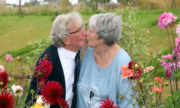 Jim Baleaves and Ann Marshall were married at the Madoch Centre in St Madoes.