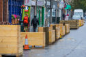 Changes to infrastructure on Perth High Street. Picture: Steve MacDougall.