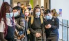 Secondary school pupils are advised to wear a face covering in communal areas and corridors