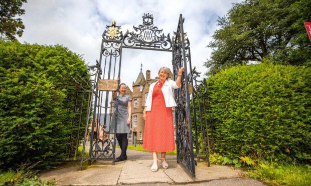 The Black Watch Castle and Museum gates