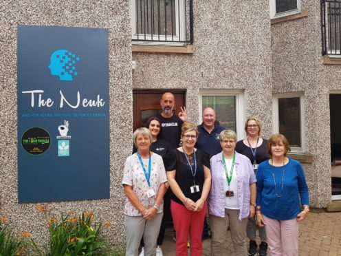 Representatives from organisations at The Neuk.