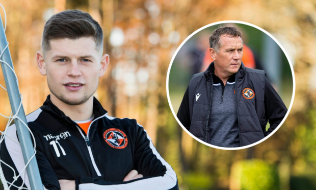 Cammy Smith is enjoying life at Tannadice under Micky Mellon.