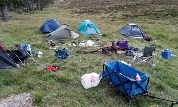 Dirty camping issues have blighted Highland Perthshire and wider Scotland in 2020.