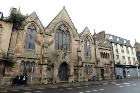 The abandoned YMCA building on Atholl Street in Perth