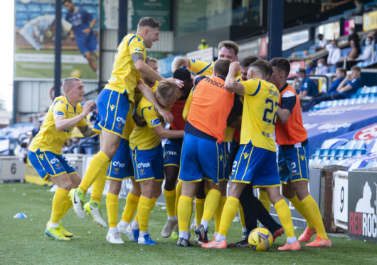 St Johnstone won at Kilmarnock earlier in the season.