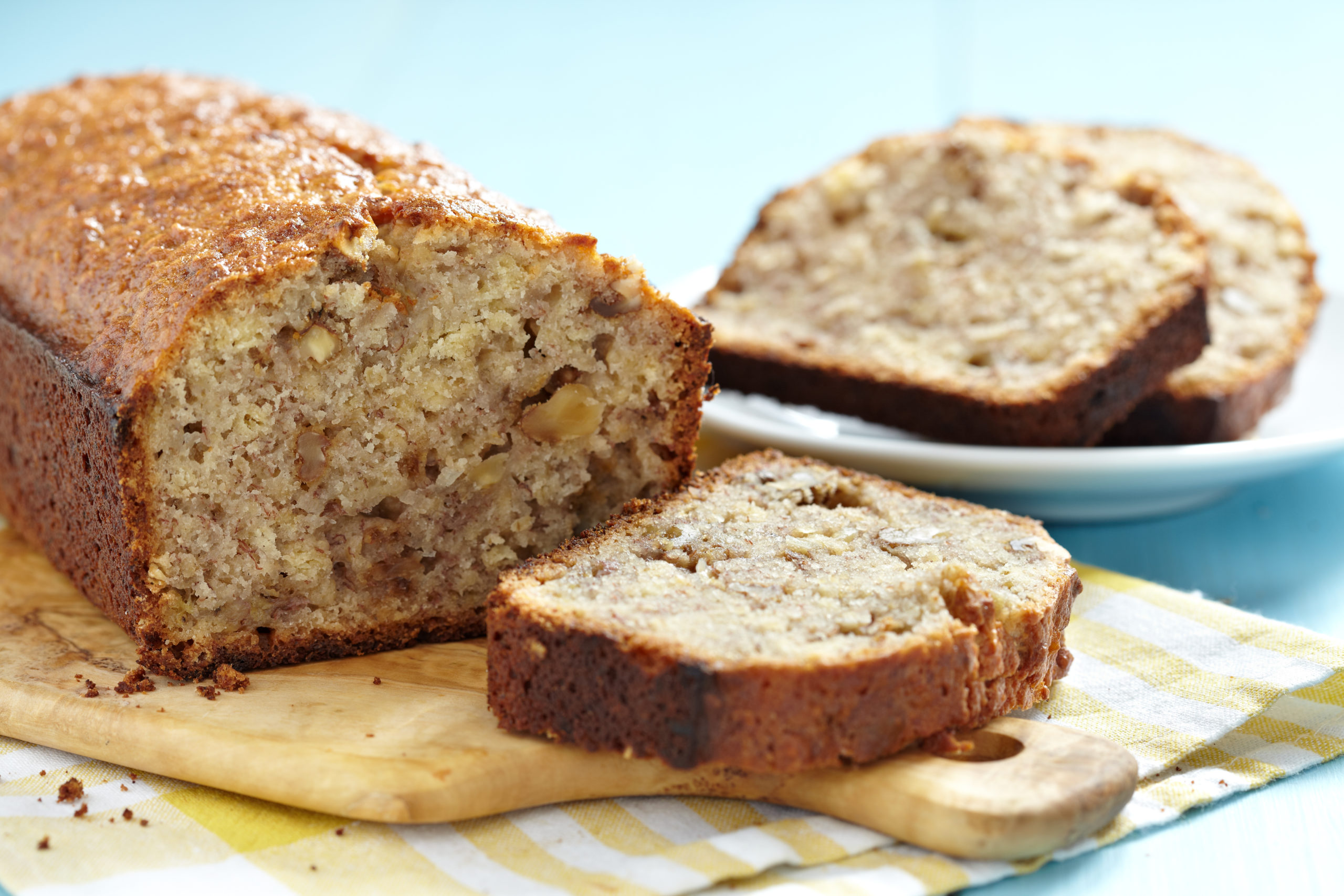 Making a banana loaf was a favourite pastime during lockdown.