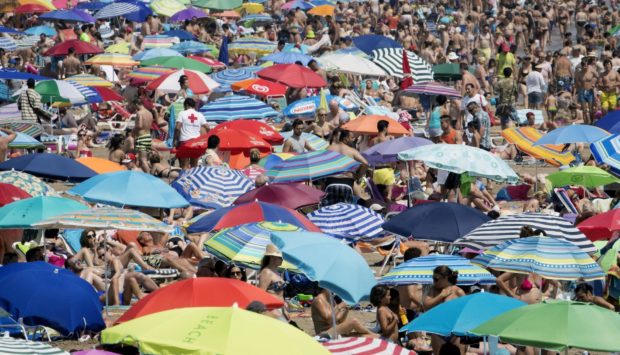 MSPs tended to avoid the crowded beaches of Spain this summer.