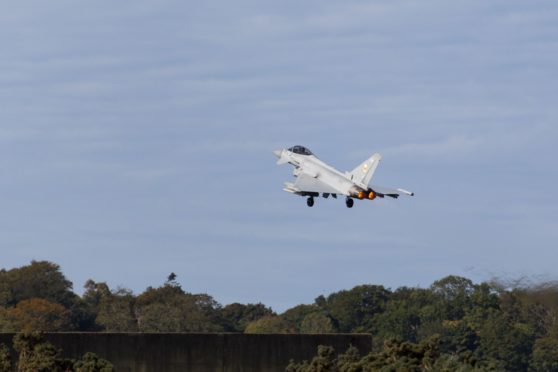 An RAF Typhoon